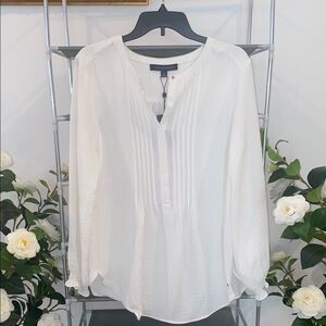 Tommy Hilfiger Women's White Blouse